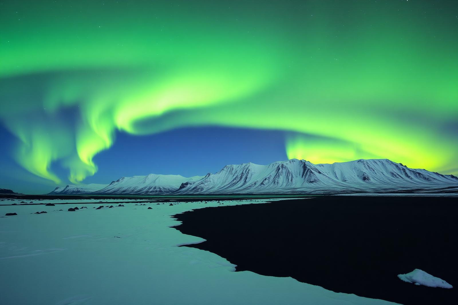 Private Glaciers and Aurora Tour